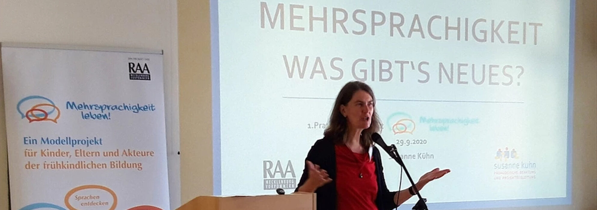 1. Praxistag im Projekt „Mehrsprachigkeit leben!“ der RAA MV e.V. in Neubrandenburg , 29. September 2020